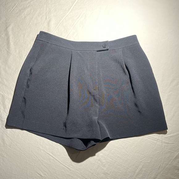 NWT New Toccin NY Trouser Shorts Pockets in Black